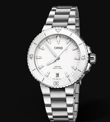 Review Oris Aquis Date 36.5mm Replica Watch 01 733 7731 4151-07 8 18 05P